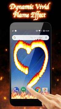 3D Flame Animated Fire Live Wallpaper screenshot 3