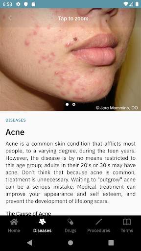 Dermatology Database screenshot 3