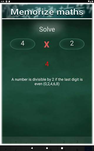 Memoriza matemáticas - Módulo de multiplicación screenshot 13
