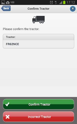 Microlise SmartPOD screenshot 2