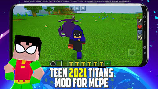 3D Skins Teen Titans For Mcpe screenshot 2