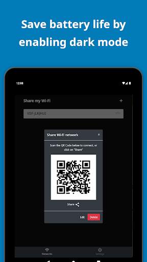 Share My Wi-Fi: QR Code Sharer screenshot 8