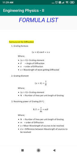 Engineering Physics-II скриншот 4