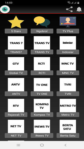 TV Indonesia - Live TV Hemat Kuota screenshot 2