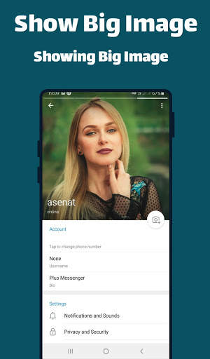 Plus Messenger : Unofficial telegram Messenger screenshot 5