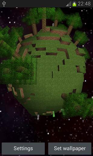 Craft World 3D Live Wallpaper screenshot 4