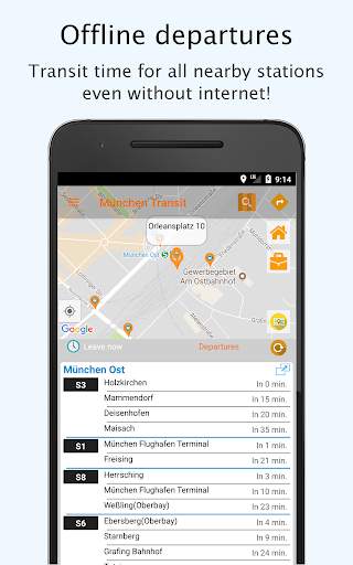 Munich MVV MVG DB S/U-Bahn Bus screenshot 1