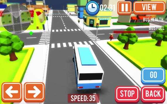 Cartoon Bus Simulator 3D screenshot 5