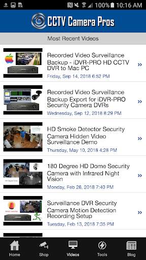 CCTV Camera Pros Mobile screenshot 4