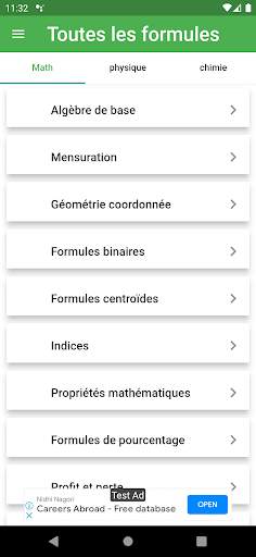 Toutes les formules screenshot 1