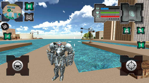 Flying Dragon Robot Simulator :Transformation War screenshot 1