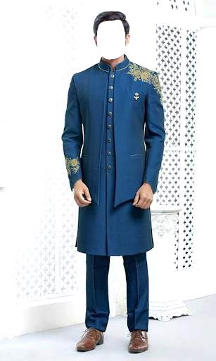 Men Sherwani Photo Suit 15 تصوير الشاشة