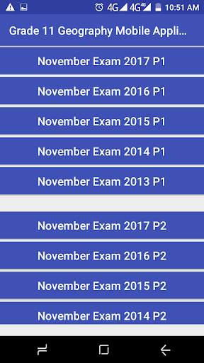 Grade 11 Geography Mobile Application screenshot 4