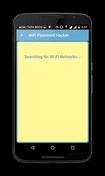 Wifi Password Hacker Prank screenshot 2