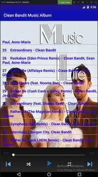 Clean Bandit Music Album 4 تصوير الشاشة