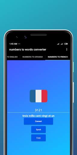 Numbers To Words Converter - Number to Spelling 7 تصوير الشاشة