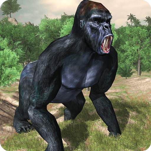 Angry gorilla vs Dinosaur: Wild Jungle Battle 3.1
