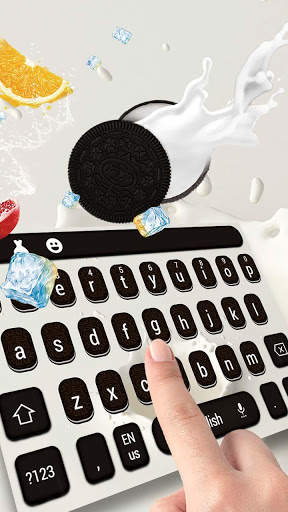 Amazing Keyboard for Oreo theme स्क्रीनशॉट 2