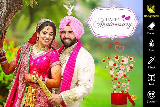 Marriage Anniversary Photo Editor screenshot 1