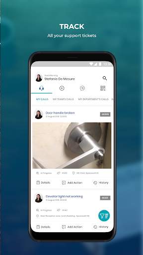 MCS Mobile Service Request screenshot 2