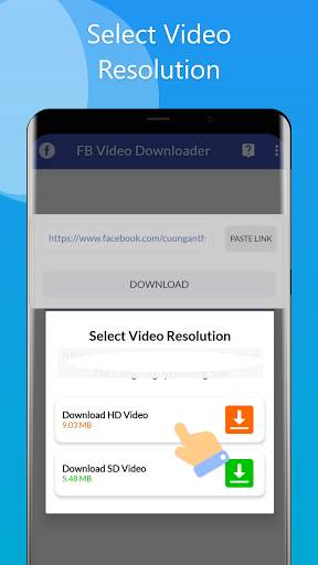 NowVid: Video downloader for Facebook screenshot 3