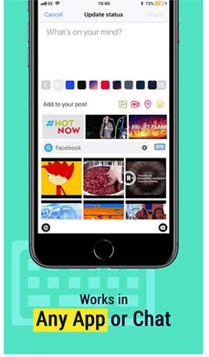 VBoard. The Video Keyboard: Videos in Messages screenshot 4
