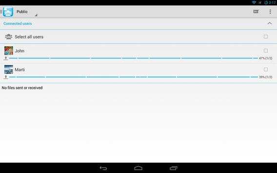 WiFi Chat & File share Groups screenshot 8