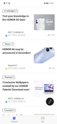 My HONOR screenshot 2