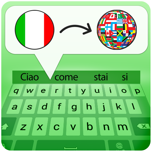 Italian Chat &amp; Text Translator - Italian Keyboard icon