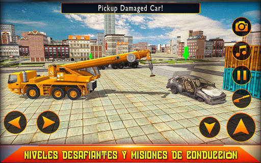 Pesado Grúa Simulador Juegos screenshot 4
