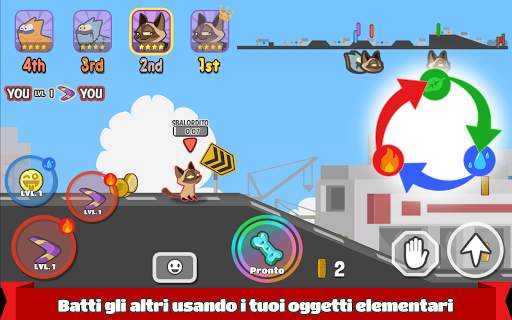 Pets Race - Gioco Multiplayer PvP Online di Corsa screenshot 2