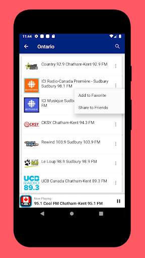 Radio Canada App   Radio Onlin screenshot 7