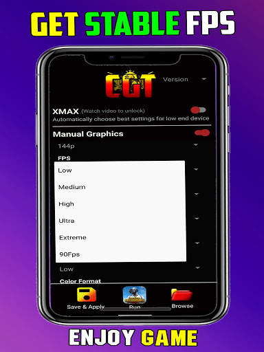 CGT - GFX Tool & Game Booster for PUBG screenshot 8
