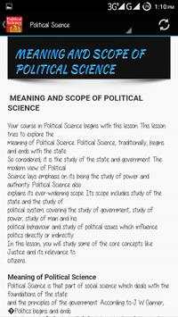 Political Science - English screenshot 3