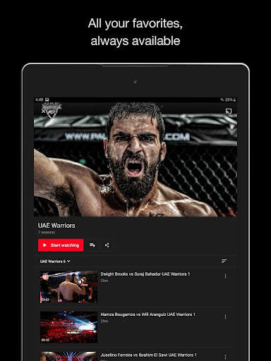 MMA TV screenshot 6