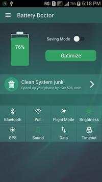 Power saving mode 4000 mAh mobile screenshot 1