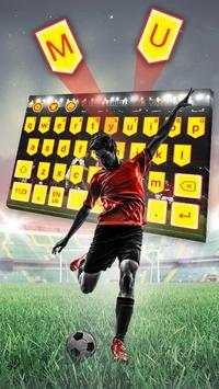 Manchester Football Keyboard स्क्रीनशॉट 1