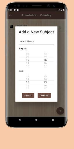 My Timetable screenshot 4