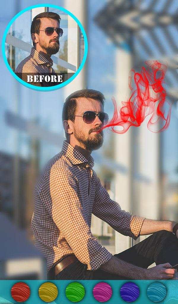 Smoke Effect Photo Editor screenshot 7