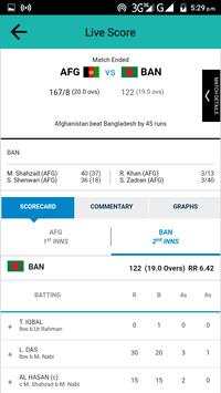 Live Cricket Score Schedule & News With AutoUpdate screenshot 3