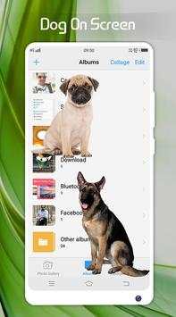 Dog on Screen Funny Joke Prank स्क्रीनशॉट 1