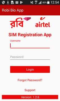 Robi Biometric Verification System (BVS) App screenshot 1