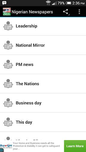 Nigerian Newspapers screenshot 2