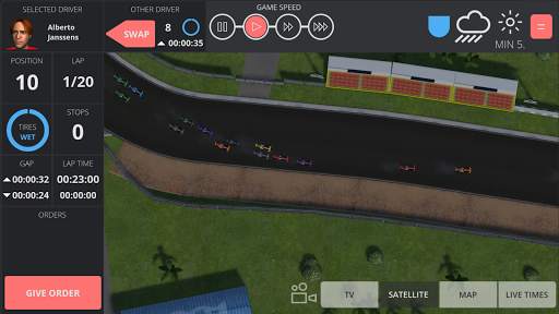 Team Order: Rennsport-Manager (Strategiespiel) screenshot 3