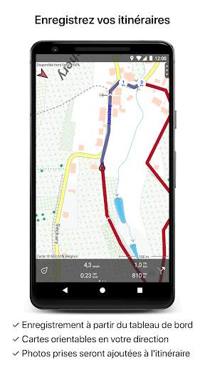 Topo GPS Belgique screenshot 4