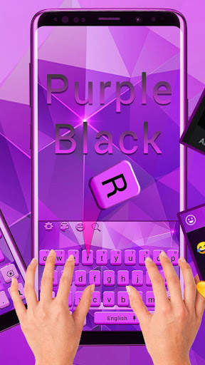 Business Purple Keyboard screenshot 2