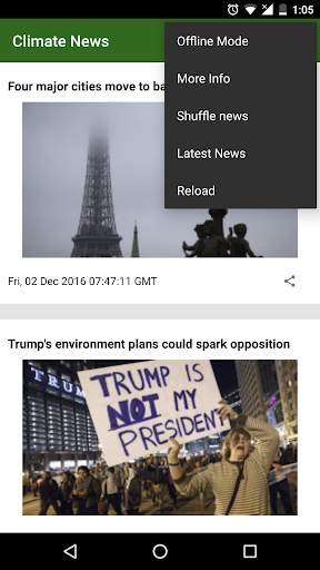 Climate News screenshot 2