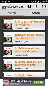 Guia truques de Pokemon Go screenshot 1