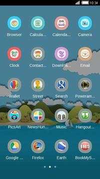 Island C Launcher Theme screenshot 3