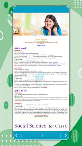NCERT Solutions for Class 8 Social Science Offline screenshot 3